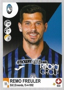 Sticker Remo Freuler - Calciatori 2020-2021 - Panini