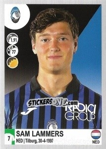 Figurina Sam Lammers - Calciatori 2020-2021 - Panini