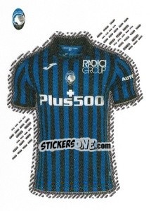 Sticker Atalanta (Maglia Home) - Calciatori 2020-2021 - Panini