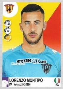 Cromo Lorenzo Montipò - Calciatori 2020-2021 - Panini