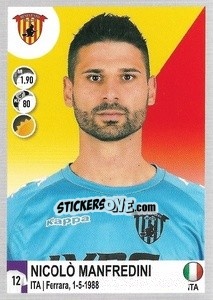 Figurina Nicolò Manfredini - Calciatori 2020-2021 - Panini