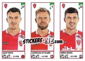 Sticker Dany Mota / Christian Gytkjaer / Mirko Maric - Calciatori 2020-2021 - Panini