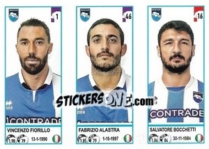 Figurina Vincenzo Fiorillo / Fabrizio Alastra / Salvatore Bocchetti - Calciatori 2020-2021 - Panini