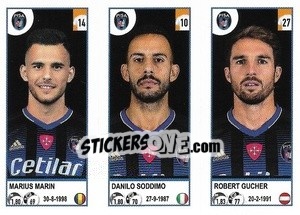 Sticker Marius Marin / Danilo Soddimo / Robert Gucher - Calciatori 2020-2021 - Panini