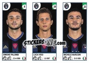 Figurina Simone Palombi / Luca Vido / Michele Marconi - Calciatori 2020-2021 - Panini