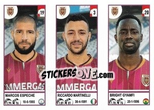 Cromo Marcos Espeche / Riccardo Martinelli / Bright Gyamfi - Calciatori 2020-2021 - Panini