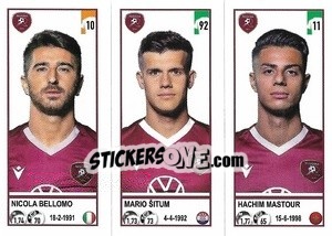 Cromo Nicola Bellomo / Mario Šitum / Hachim Mastour