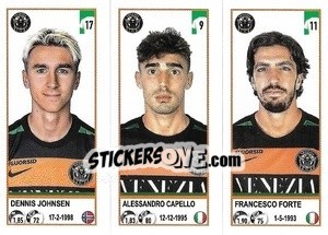 Sticker Dennis Johnsen / Alessandro Capello / Francesco Forte