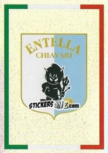 Figurina Virtus Entella (Scudetto) - Calciatori 2020-2021 - Panini