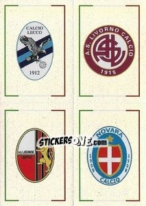 Cromo Lecco / Livorno / Lucchese / Novara - Calciatori 2020-2021 - Panini