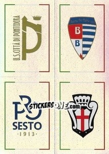 Sticker Pontedera / Pro Patria / Pro Sesto / Pro Vercelli - Calciatori 2020-2021 n. 733 - Panini