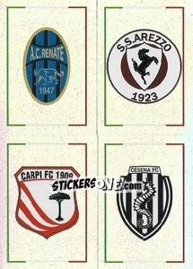 Sticker Renate / Arezzo / Carpi / Cesena - Calciatori 2020-2021 - Panini