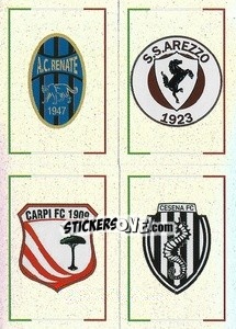 Figurina Renate / Arezzo / Carpi / Cesena - Calciatori 2020-2021 - Panini