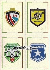 Sticker Foggia / Juve Stabia / Monopoli / Paganese - Calciatori 2020-2021 n. 741 - Panini