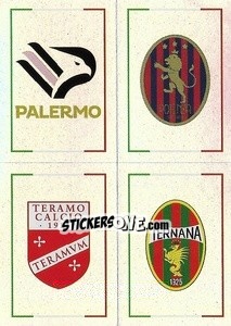 Sticker Palermo / Potenza / Teramo / Ternana