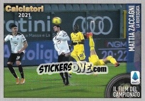 Sticker Mattia Zaccagni Goal In Rovesciata