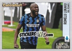Sticker Romelu Lukaku  13 Marzo 2021 - Calciatori 2020-2021 n. C11 - Panini