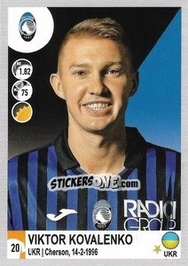 Sticker Viktor Kovalenko - Calciatori 2020-2021 - Panini