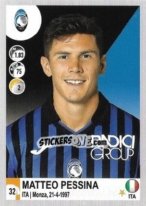 Sticker Matteo Pessina - Calciatori 2020-2021 n. M3 - Panini