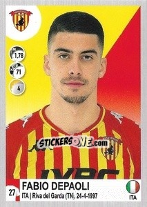 Cromo Fabio Depaoli - Calciatori 2020-2021 - Panini