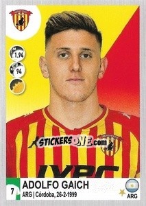 Figurina Adolfo Gaich - Calciatori 2020-2021 - Panini