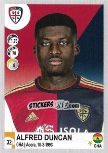 Sticker Alfred Duncan - Calciatori 2020-2021 - Panini