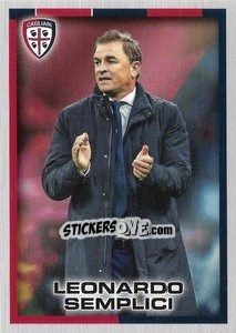 Sticker Leonardo Semplici - Calciatori 2020-2021 - Panini