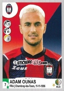 Sticker Adam Ounas - Calciatori 2020-2021 - Panini