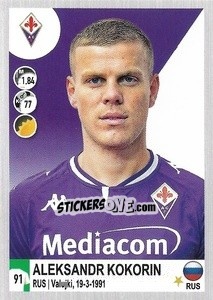 Sticker Aleksandr Kokorin - Calciatori 2020-2021 - Panini