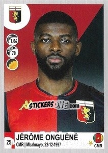 Figurina Jérôme Onguéné - Calciatori 2020-2021 - Panini