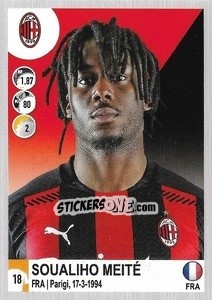 Cromo Soualiho Meïté - Calciatori 2020-2021 - Panini