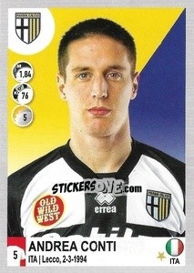 Cromo Andrea Conti - Calciatori 2020-2021 - Panini