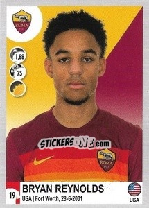 Sticker Bryan Reynolds - Calciatori 2020-2021 - Panini