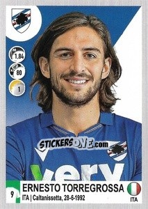 Sticker Ernesto Torregrossa - Calciatori 2020-2021 - Panini