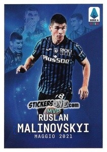 Figurina Ruslan Malinovs'Kyj - Calciatori 2020-2021 - Panini