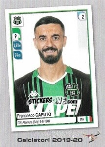 Sticker Sassuolo - Calciatori 2020-2021 - Panini