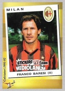 Cromo Franco Baresi - Calciatori 2020-2021 n. X5 - Panini