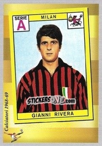Sticker Gianni Rivera - Calciatori 2020-2021 n. X12 - Panini