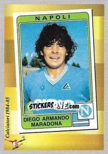 Sticker Diego Maradona - Calciatori 2020-2021 n. X18 - Panini