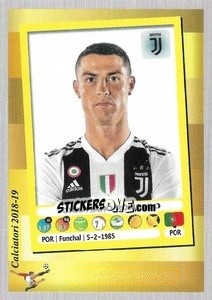 Sticker Cristiano Ronaldo - Calciatori 2020-2021 n. X20 - Panini