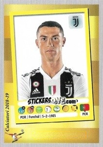 Cromo Cristiano Ronaldo - Calciatori 2020-2021 - Panini