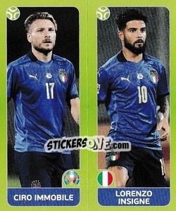 Sticker Ciro Immobile / Lorenzo Insigne