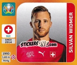 Sticker Silvan Widmer - UEFA Euro 2020 Tournament Edition. 678 Stickers version - Panini