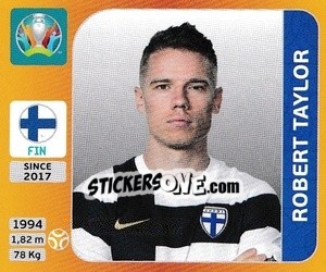 Cromo Robert Taylor - UEFA Euro 2020 Tournament Edition. 678 Stickers version - Panini