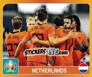 Sticker Group C. Netherlands - UEFA Euro 2020 Tournament Edition. 678 Stickers version n. 232 - Panini