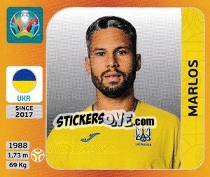 Figurina Marlos - UEFA Euro 2020 Tournament Edition. 678 Stickers version - Panini