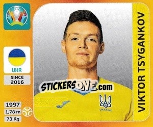 Sticker Viktor Tsygankov - UEFA Euro 2020 Tournament Edition. 678 Stickers version n. 338 - Panini