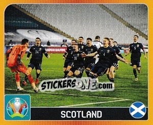 Sticker Group D. Scotland - UEFA Euro 2020 Tournament Edition. 678 Stickers version - Panini
