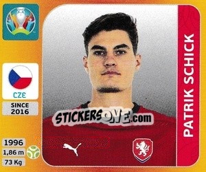 Sticker Patrik Schick - UEFA Euro 2020 Tournament Edition. 678 Stickers version n. 399 - Panini