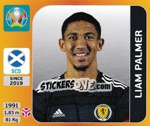 Sticker Liam Palmer - UEFA Euro 2020 Tournament Edition. 678 Stickers version n. 441 - Panini
